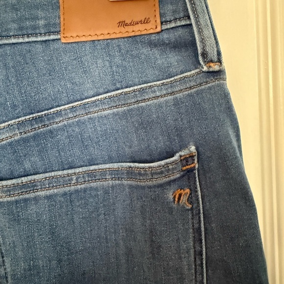 Madewell Blue Straight Leg Jeans - Picture 6 of 7
